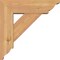 Ekena Millwork Traditional Traditional Smooth Bracket w/ Offset Brace, Western Red Cedar, 5 1/2"W x 16"D x 16"H BKT0604X16X16TRA01SWR - alternate 4